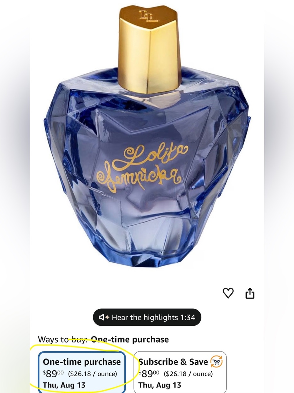Lolita Lempicka Mon Premier 3.4 oz fragrance - Picture 4 of 12